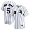 Kooe C.White Sox #5 Munetaka Murakami Player White Stripe Limited Home Stitched Jerseys