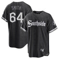Kooe C.White Sox #64 Shane Smith Player Black City Connect Home Game Stitched Jerseys
