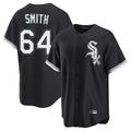 Kooe C.White Sox #64 Shane Smith Player Black Home Game Stitched Jerseys