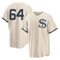 Kooe C.White Sox #64 Shane Smith Player Cream Field of Dreams Home Game Stitched Jerseys