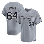 Kooe C.White Sox #64 Shane Smith Player Gray Road Limited Home Stitched Jerseys