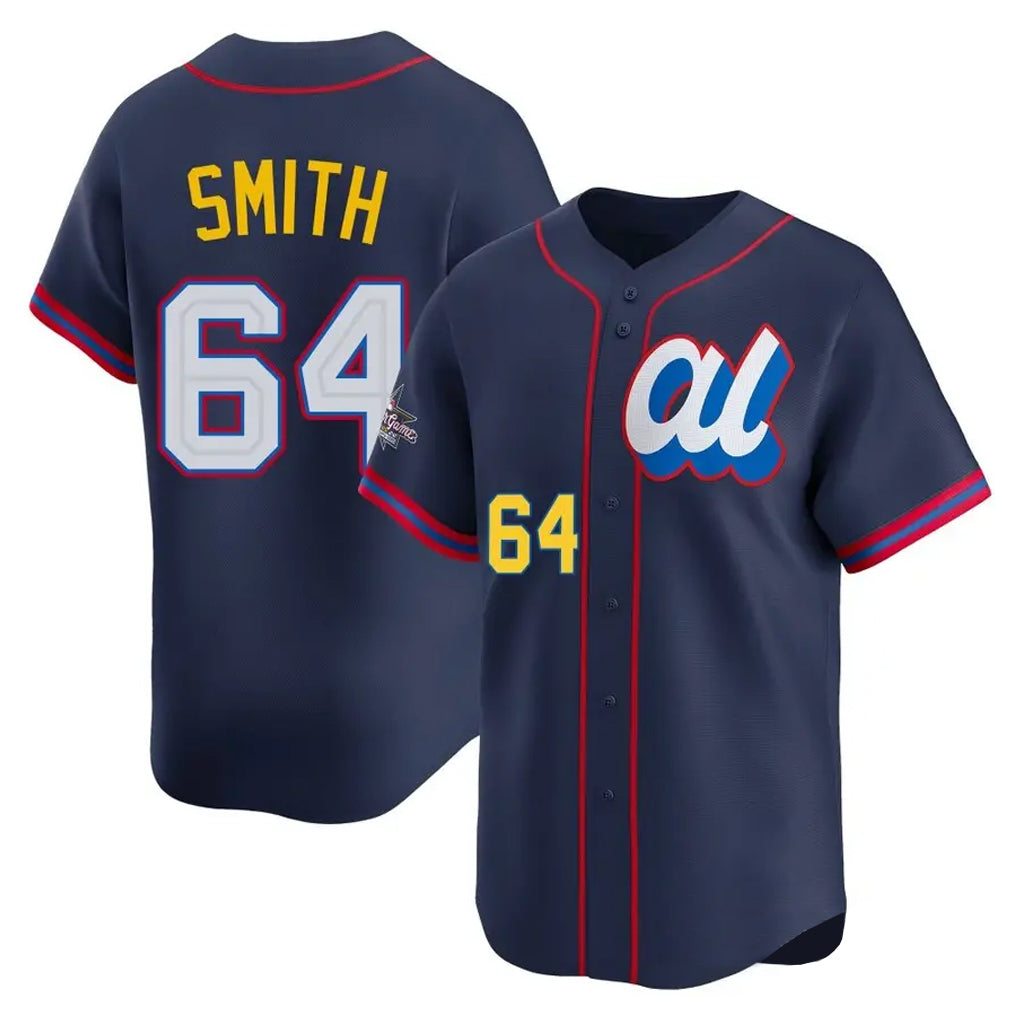 Kooe C.White Sox #64 Shane Smith Player Navy Limited American League All-Star Edition Stitched Jerseys