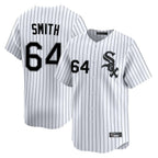 Kooe C.White Sox #64 Shane Smith Player White Stripe Limited Home Stitched Jerseys