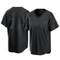 Kooe C.White Sox #72 Carlton Fisk Player Black T-shirt Home Game Stitched Jerseys