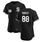 Kooe C.White Sox #88 Luis Robert Jr Player Black Limited Elite Home Stitched Jerseys