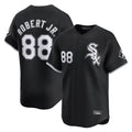 Kooe C.White Sox #88 Luis Robert Jr Player Black Limited Home Stitched Jerseys