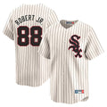 Kooe C.White Sox #88 Luis Robert Jr Player Cream Cooperstown Collection Limited Home Stitched Jerseys