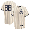 Kooe C.White Sox #88 Luis Robert Jr Player Cream Field of Dreams Home Game Stitched Jerseys
