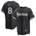 Kooe C.White Sox #8 Kyle Teel Player Black City Connect Home Game Stitched Jerseys