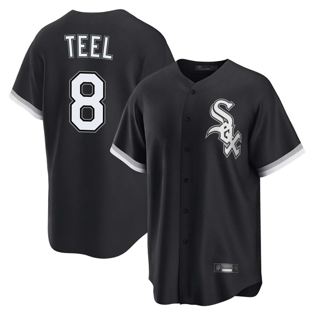 Kooe C.White Sox #8 Kyle Teel Player Black Home Game Stitched Jerseys