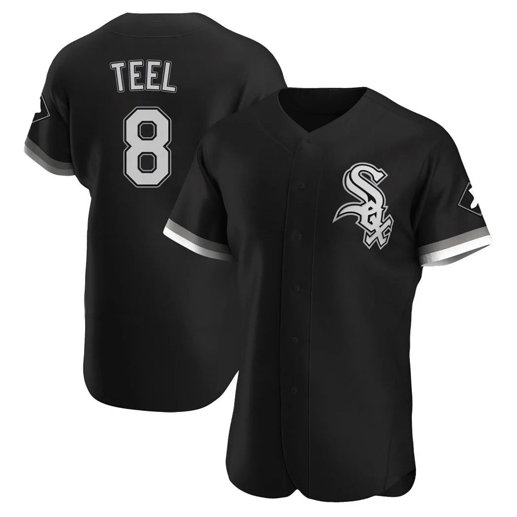 Kooe C.White Sox #8 Kyle Teel Player Black Limited Elite Home Stitched Jerseys
