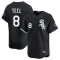 Kooe C.White Sox #8 Kyle Teel Player Black Limited Home Stitched Jerseys