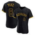 Kooe C.White Sox #8 Kyle Teel Player Black Snake Skin City Limited Elite Home Stitched Jerseys