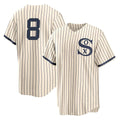 Kooe C.White Sox #8 Kyle Teel Player Cream Field of Dreams Home Game Stitched Jerseys