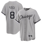 Kooe C.White Sox #8 Kyle Teel Player Gray Home Game Stitched Jerseys