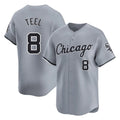 Kooe C.White Sox #8 Kyle Teel Player Gray Road Limited Home Stitched Jerseys