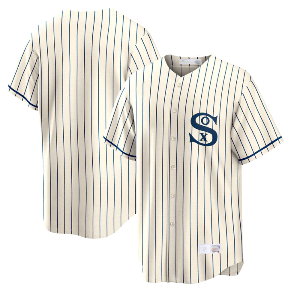 Kooe C.White Sox ## White Sox Blank Player Cream Cooperstown Collection Field of Dreams Home Stitched Jerseys