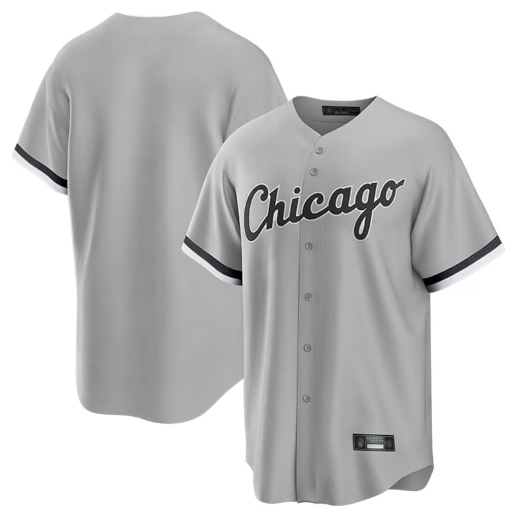 Kooe C.White Sox ## White Sox Blank Player Gray Home Game Stitched Jerseys