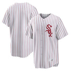 Kooe C.White Sox ## White Sox Blank Player Red Stripe White Home Game Stitched Jerseys