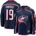 Kooe CB.Jackets #19 Adam Fantilli Navy Home Premium Jersey