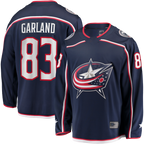 Kooe CB.Jackets #83 Conor Garland Navy Home Breakaway Jersey