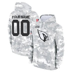 Kooe Custom A.Cardinals Arctic Camo Salute to Service Limited Hoodie Any Name & Numbers Stitched Jerseys