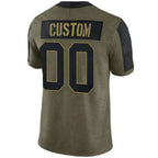 Kooe Custom A.Cardinals Olive Salute To Service Limited Stitched Jerseys