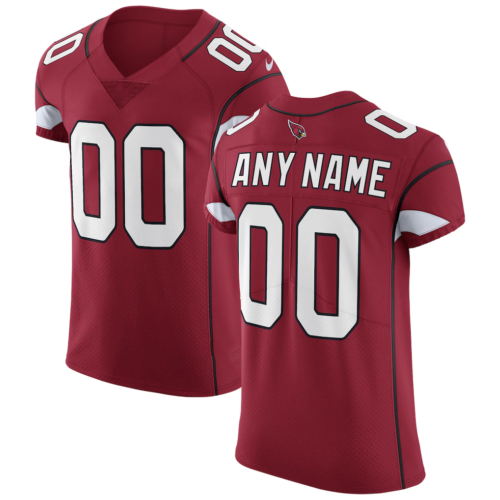 Kooe Custom A.Cardinals White-Red Vapor Untouchable Elite Stitched Jerseys