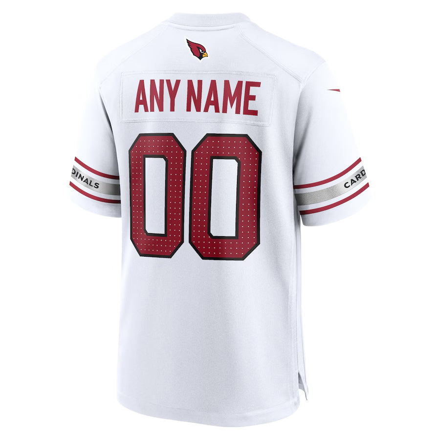 Kooe Custom A.Cardinals White Game Road Home Stitched Jerseys