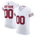 Kooe Custom A.Cardinals White Vapor F.U.S.E. Elite Stitched Jerseys