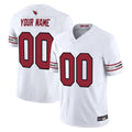 Kooe Custom A.Cardinals White Vapor F.U.S.E. Limited Home Game Stitched Jerseys