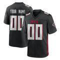 Kooe Custom A.Falcons Black Home Game Any Name & Numbers Stitched Jerseys