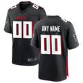 Kooe Custom A.Falcons Black Home Game Stitched Jerseys