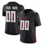 Kooe Custom A.Falcons Black Limited Home Game Any Name & Numbers Stitched Jerseys