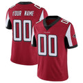 Kooe Custom A.Falcons Red Color Vapor Untouchable Limited Home Game Any Name & Numbers Stitched Jerseys