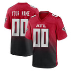 Kooe Custom A.Falcons Red Limited Home Game Any Name & Numbers Stitched Jerseys