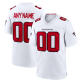 Kooe Custom A.Falcons White Game Stitched Jerseys