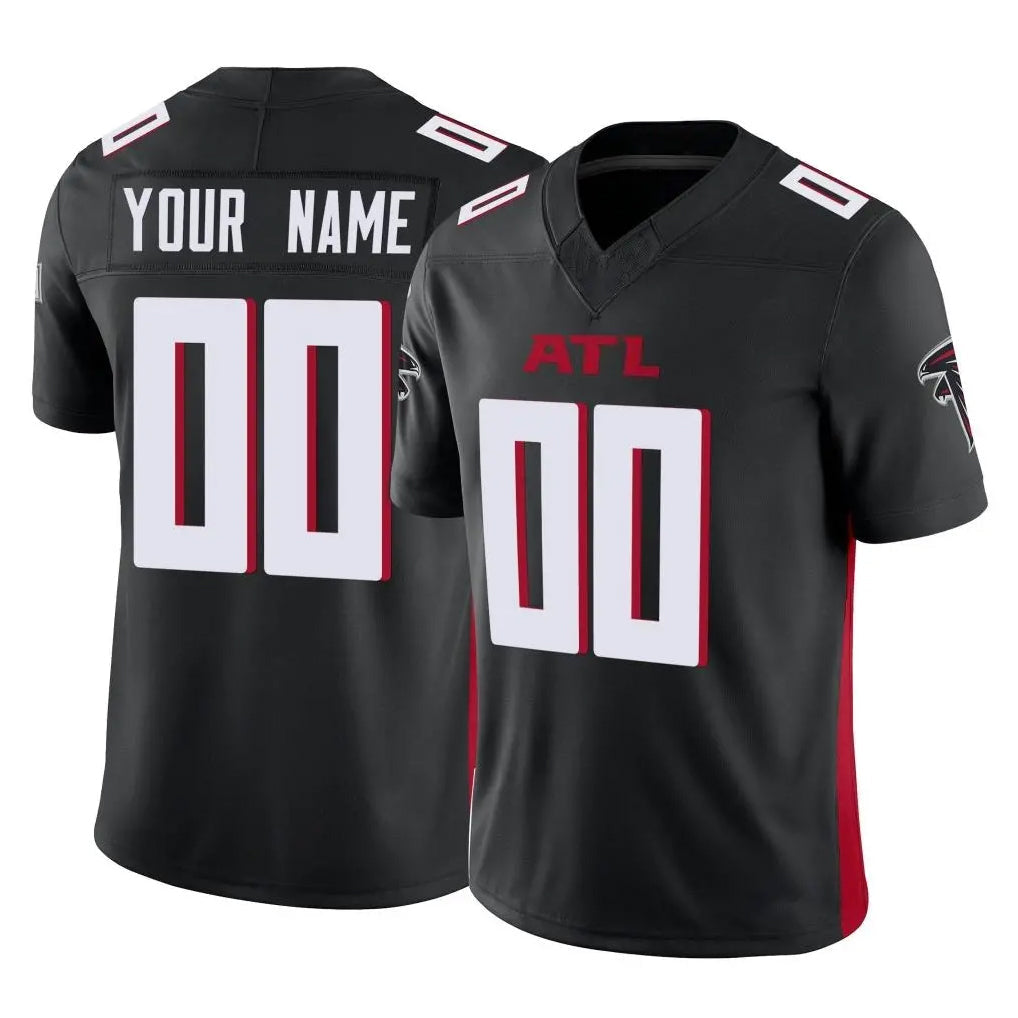 Kooe Custom A.Falcons #Black Vapor F.U.S.E. Limited Home Game Any Name & Numbers Stitched Jerseys