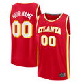 Kooe Custom A.Hawks Red Fast Break Jerseys - Icon Edition