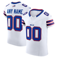 Kooe Custom B.Bills White Vapor F.U.S.E. Elite Stitched Jerseys