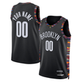 Kooe Custom B.Nets Black 202526 City Edition Swingman Jerseys