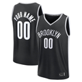 Kooe Custom B.Nets Black Fast Break Jerseys - Icon Edition