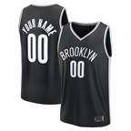 Kooe Custom B.Nets Black Fast Break Jerseys - Icon Edition