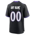 Kooe Custom B.Ravens Black Home Game Any Name & Numbers Stitched Jerseys