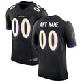 Kooe Custom B.Ravens Black Speed Machine Elite Stitched Jerseys