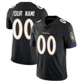 Kooe Custom B.Ravens Black Vapor F.U.S.E. Limited Any Name & Numbers Stitched Jerseys