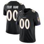 Kooe Custom B.Ravens Black Vapor F.U.S.E. Limited Any Name & Numbers Stitched Jerseys