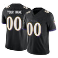 Kooe Custom B.Ravens Black Vapor F.U.S.E. Limited Game Any Name & Numbers Stitched Jerseys