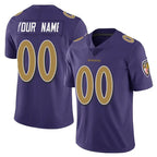 Kooe Custom B.Ravens Purple Color Vapor Untouchable Limited Any Name & Numbers Stitched Jerseys