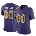 Kooe Custom B.Ravens Purple Vapor F.U.S.E. Limited Game Any Name & Numbers Stitched Jerseys